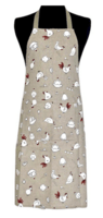 Forklæde med høns
