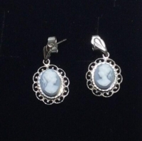 Små kamé øreringe