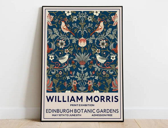 William Morris A4 plakat