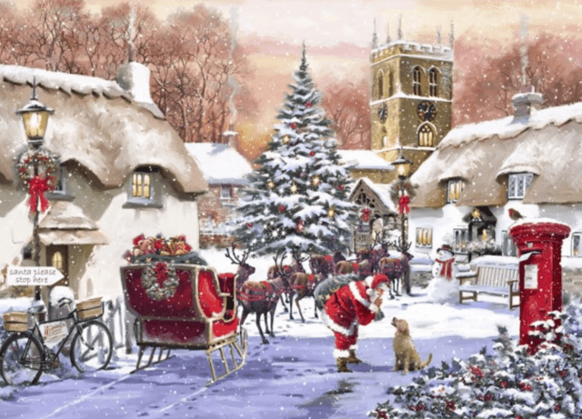 Puslespil med 500 brikker