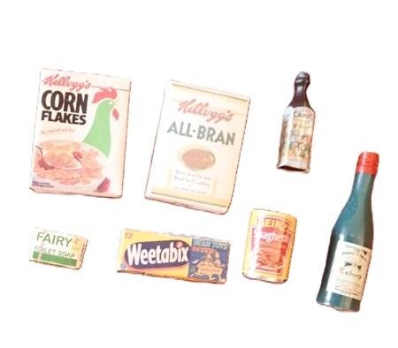 Mix af købmandsvarer