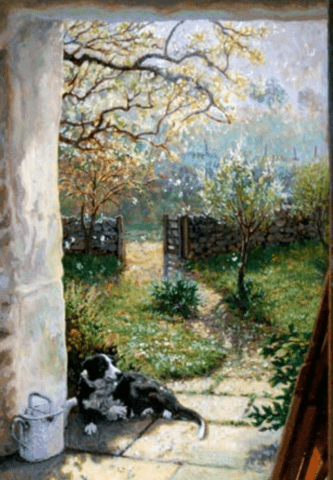 Engelske kunstnerkort