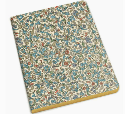 Meget smuk notesbog med guldkanter