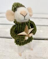 Ulden mus med sweater