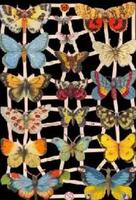 Glansbilledark med sommerfugle