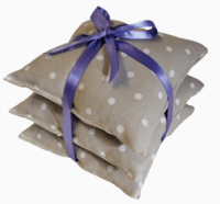 Tre poser med duft af lavendel